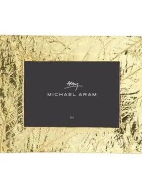 Michael Aram Gold Forest Leaf Textured Picture Frame